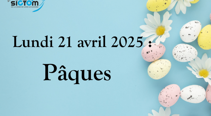 Lundi 21 avril 2025 : Pâques !